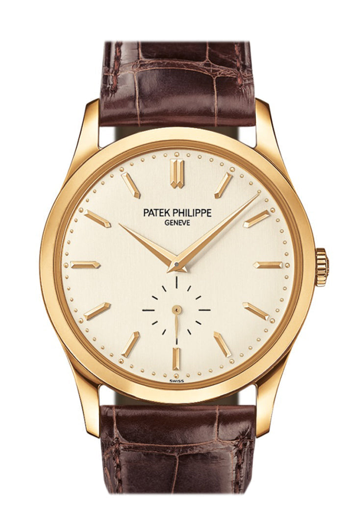 Patek Philippe Calatrava Mechanical Opaline White Dial Men's Watch 5196J-001(1:1 replica)