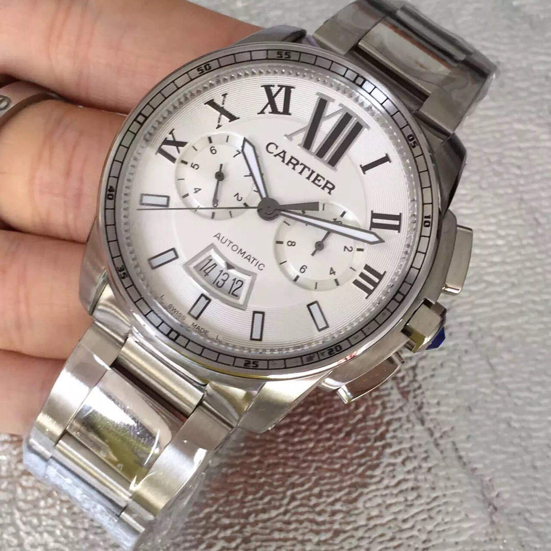 Cartier Calibre Chronograph Men's Watch(1:1 replica)
