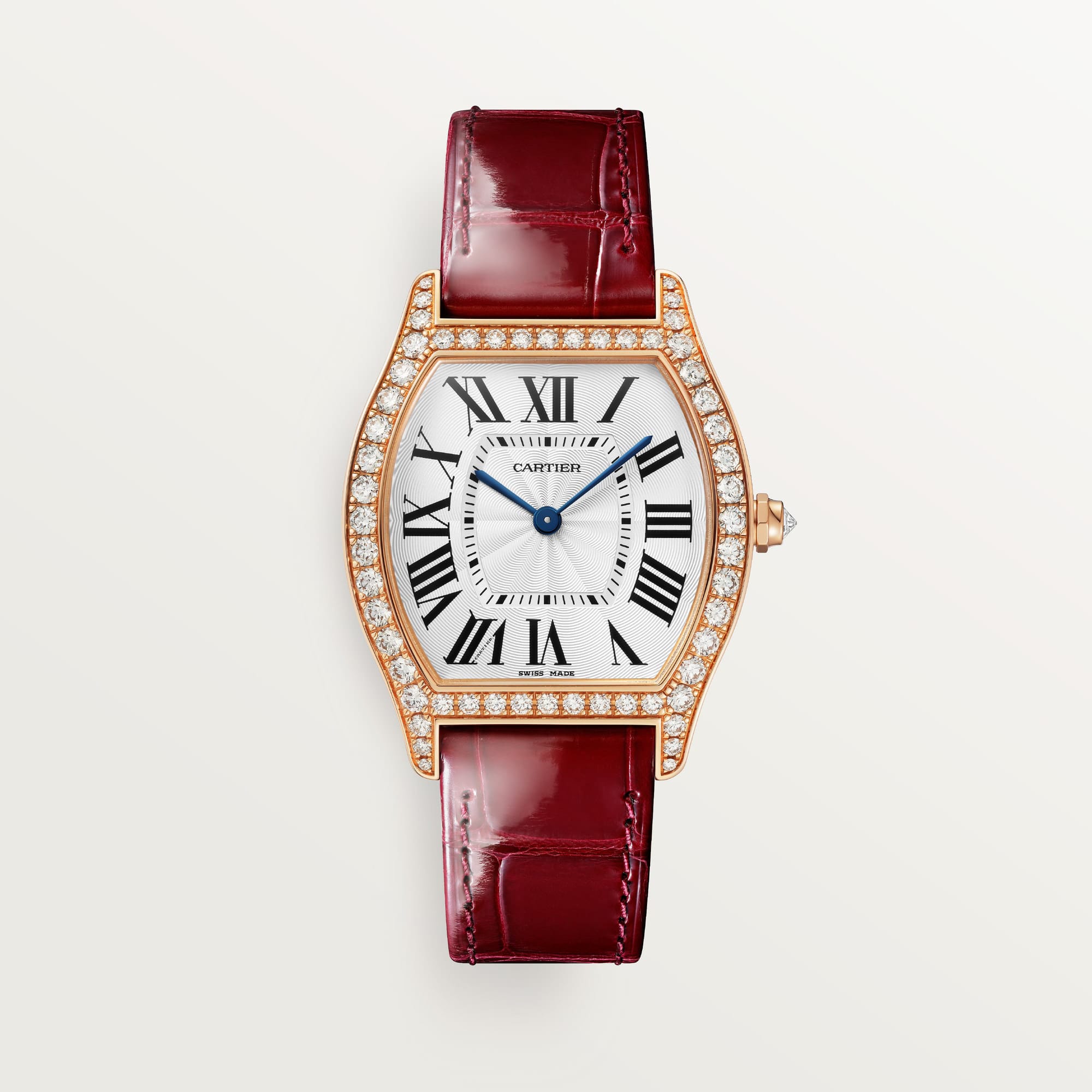 fake cartier watch Tortue medium model Manufacture mechanical movement with manual winding caliber 430 MC(1:1 replica)