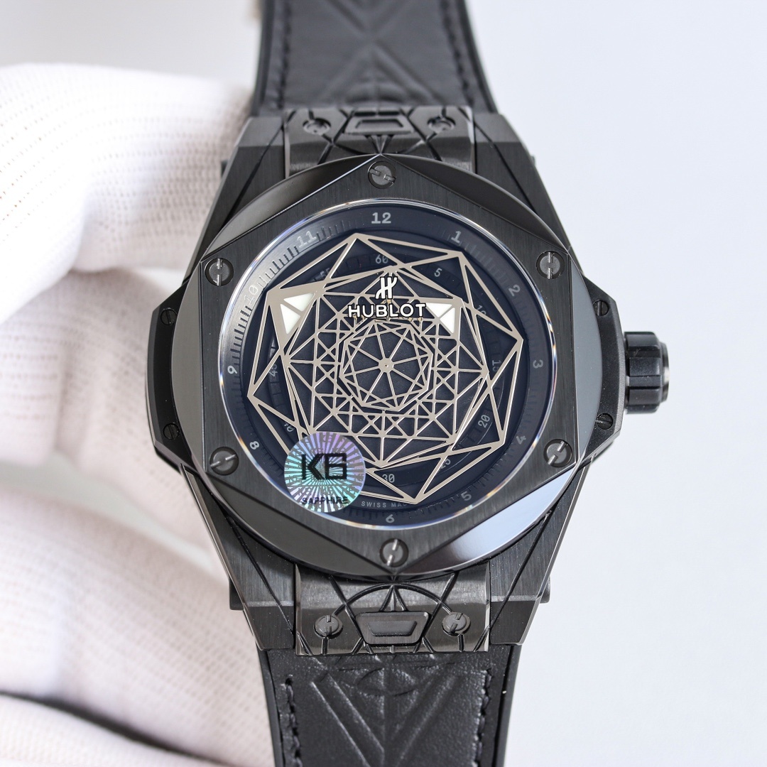 Hublot Big Bang Sang Bleu 45mm Automatic Men's Watch(1:1 replica)