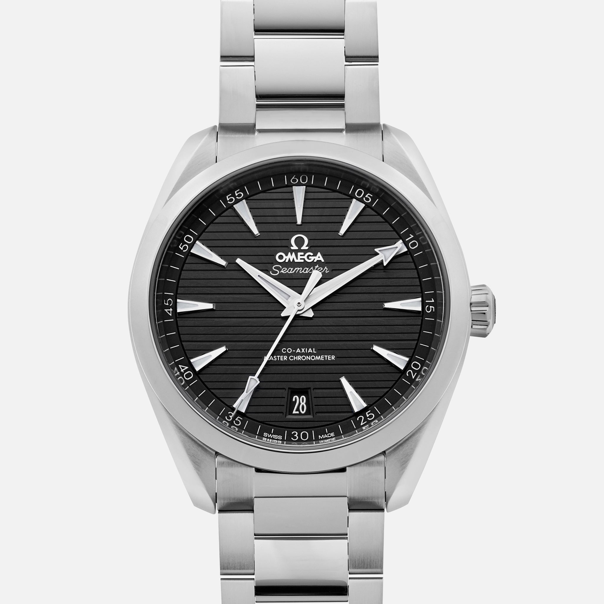 Seamaster Aqua Terra 150M Co-Axial Master Chronometer 41mm Black Dial On Bracelet(1:1 replica)