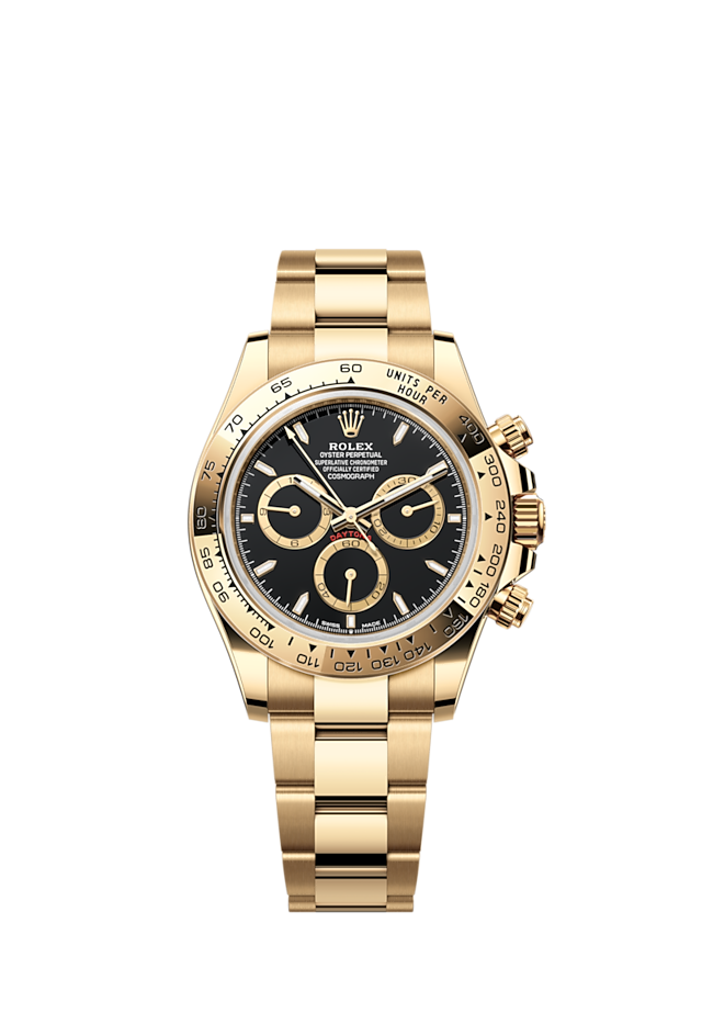 Rolex Cosmograph Daytona 40mm, 18k Yellow Gold, Ref# 126508-0004(1:1 replica)