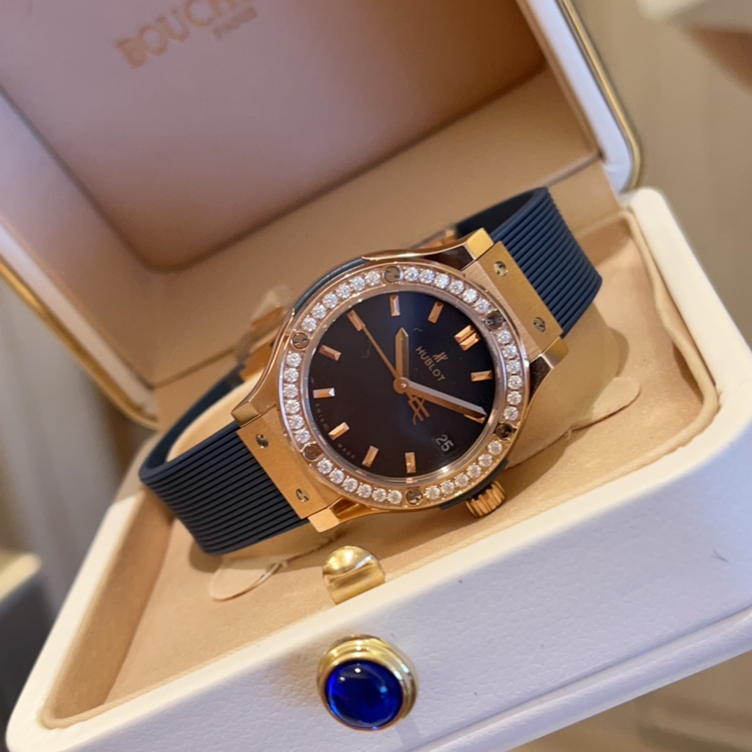 Hublot Classic 33mm High-End Women's Watch(1:1 replica)