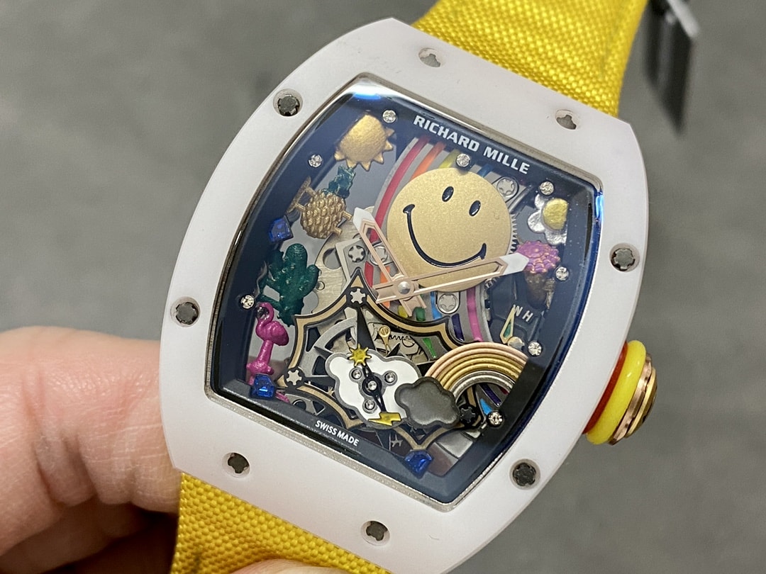 Fake Richard Mille Replica Watch RM 88 Automatic Winding Tourbillon Smiley Limited Edition(1:1 replica)