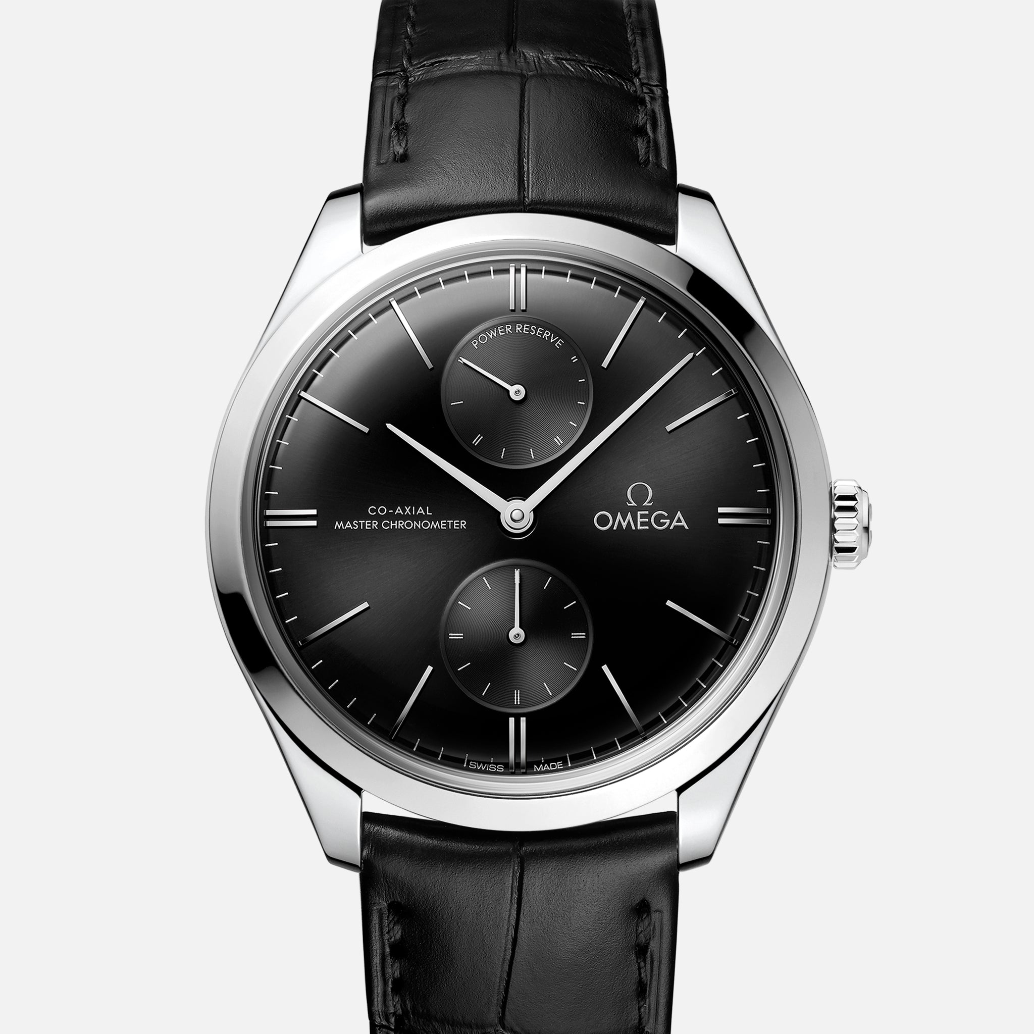 De Ville Tresor Co-Axial Master Chronometer Power Reserve 40mm Black Dial(1:1 replica)