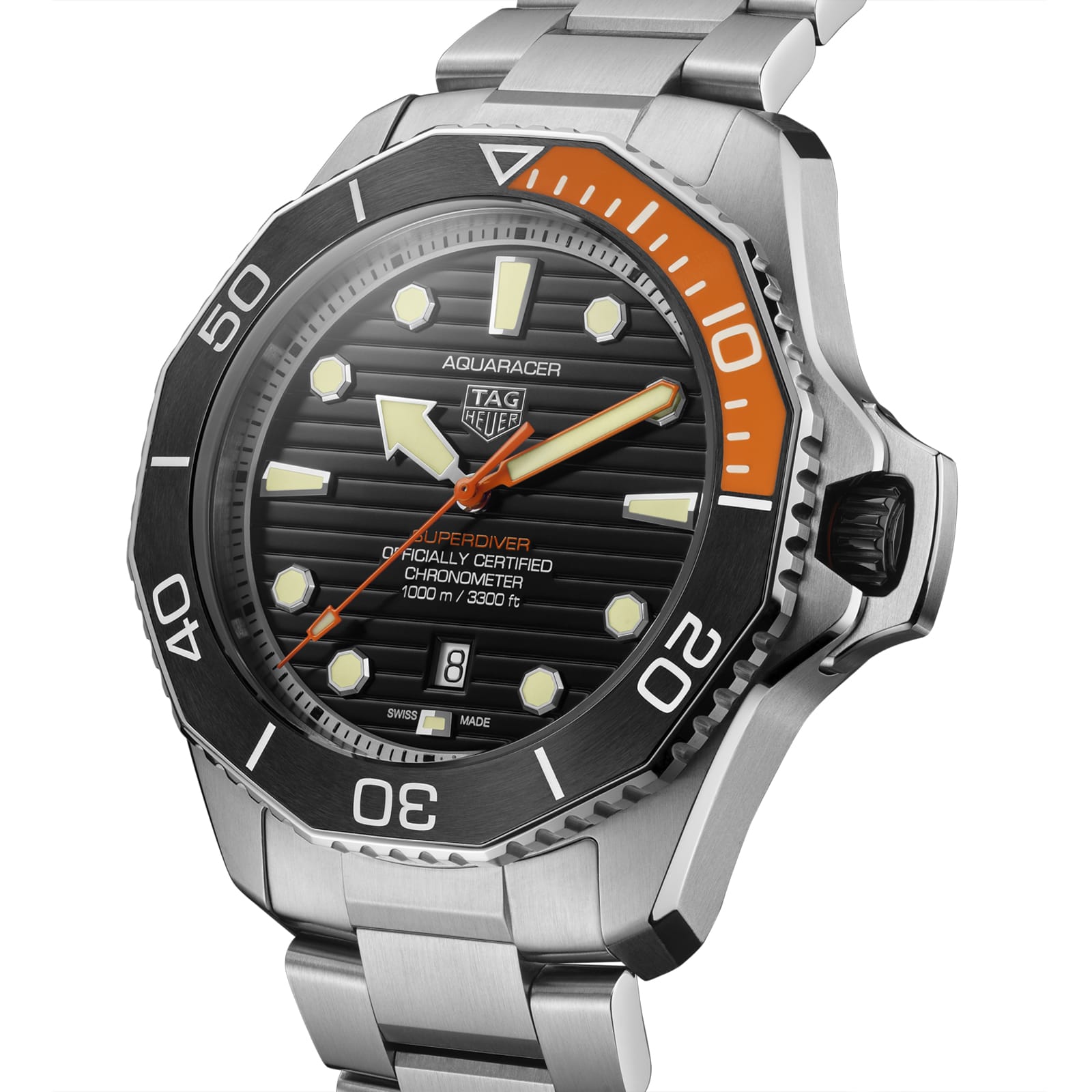 TAG Heuer Replica Watch Aquaracer Professional 1000 Superdiver Automatic 45 mm Titanium(1:1 replica)