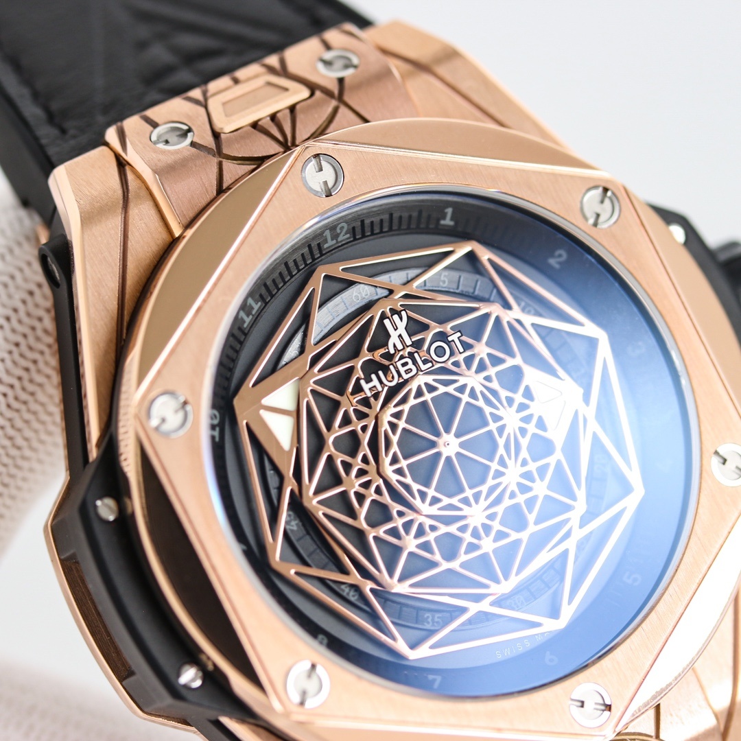 Hublot Big Bang Sang Bleu 45mm Automatic Men's Watch(1:1 replica)