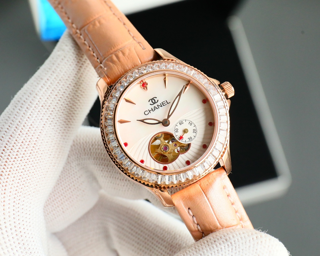 CHANEL🌸🌸🌸🌸 Crafted Jewellery Precision Ceramic Bracelet Diameter 35mm - 1(1:1 replica)