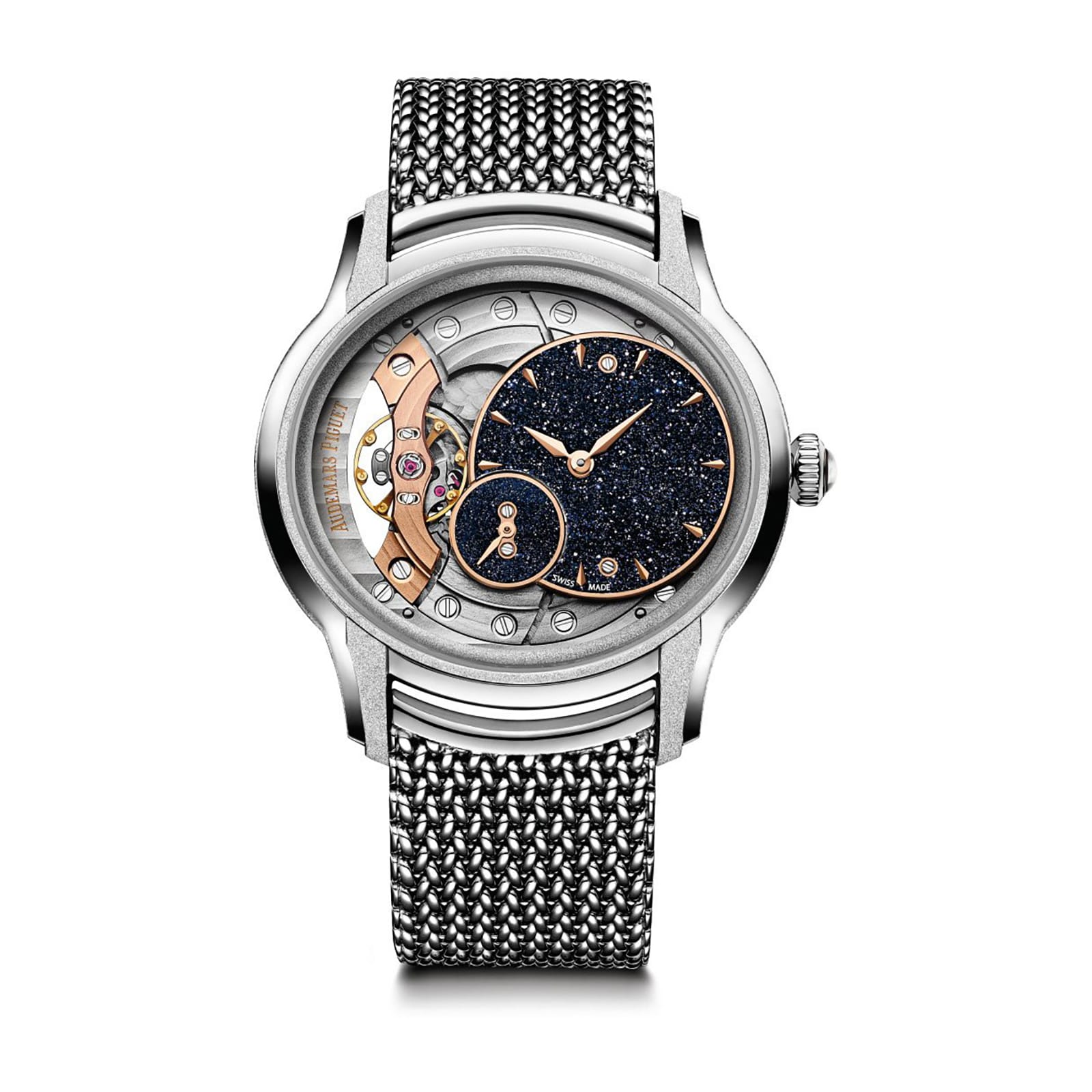 Audemars Piguet Replica Watch Millenary Frosted Gold Aventurine Dial(1:1 replica)
