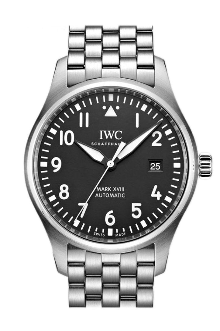 IWC Pilot Automatic Black Dial 40mm Men's Watch IW327011(1:1 replica)