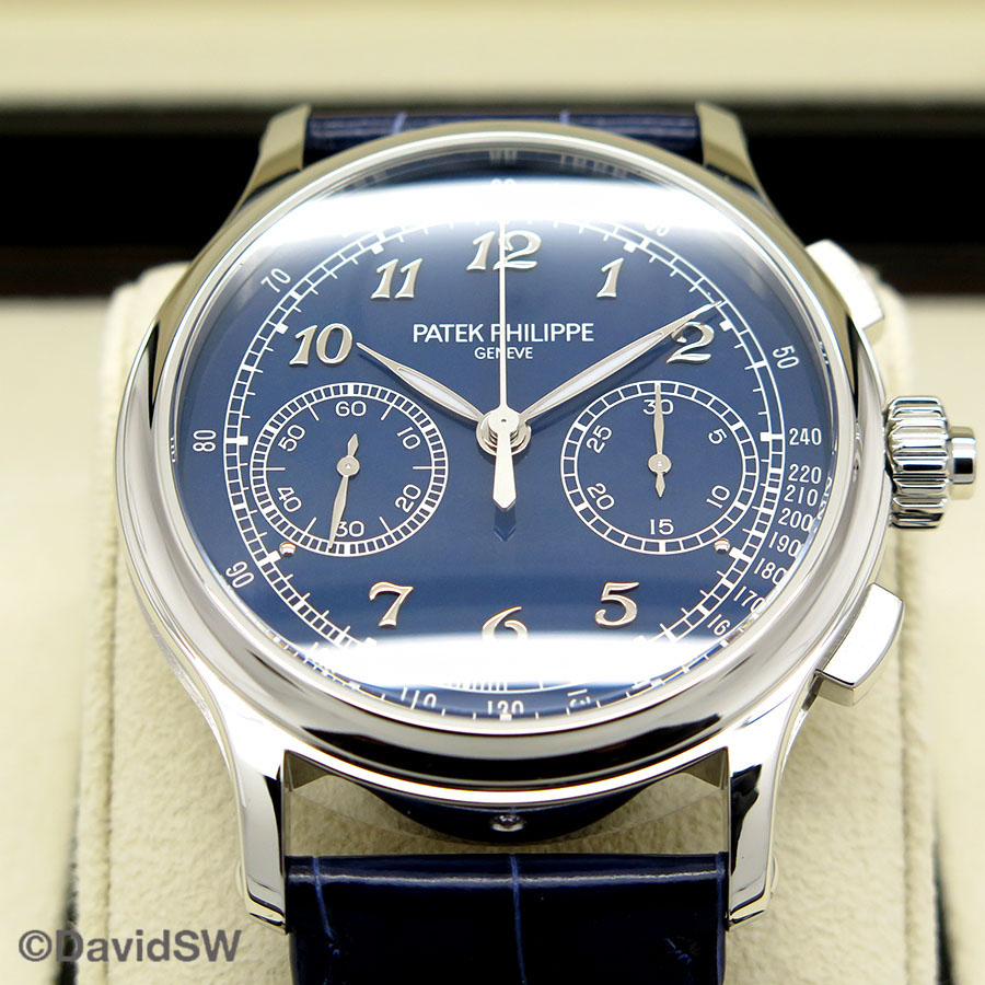 Patek Philippe 5370P Grand Complications Split Seconds Chronograph with Blue Dial(1:1 replica)