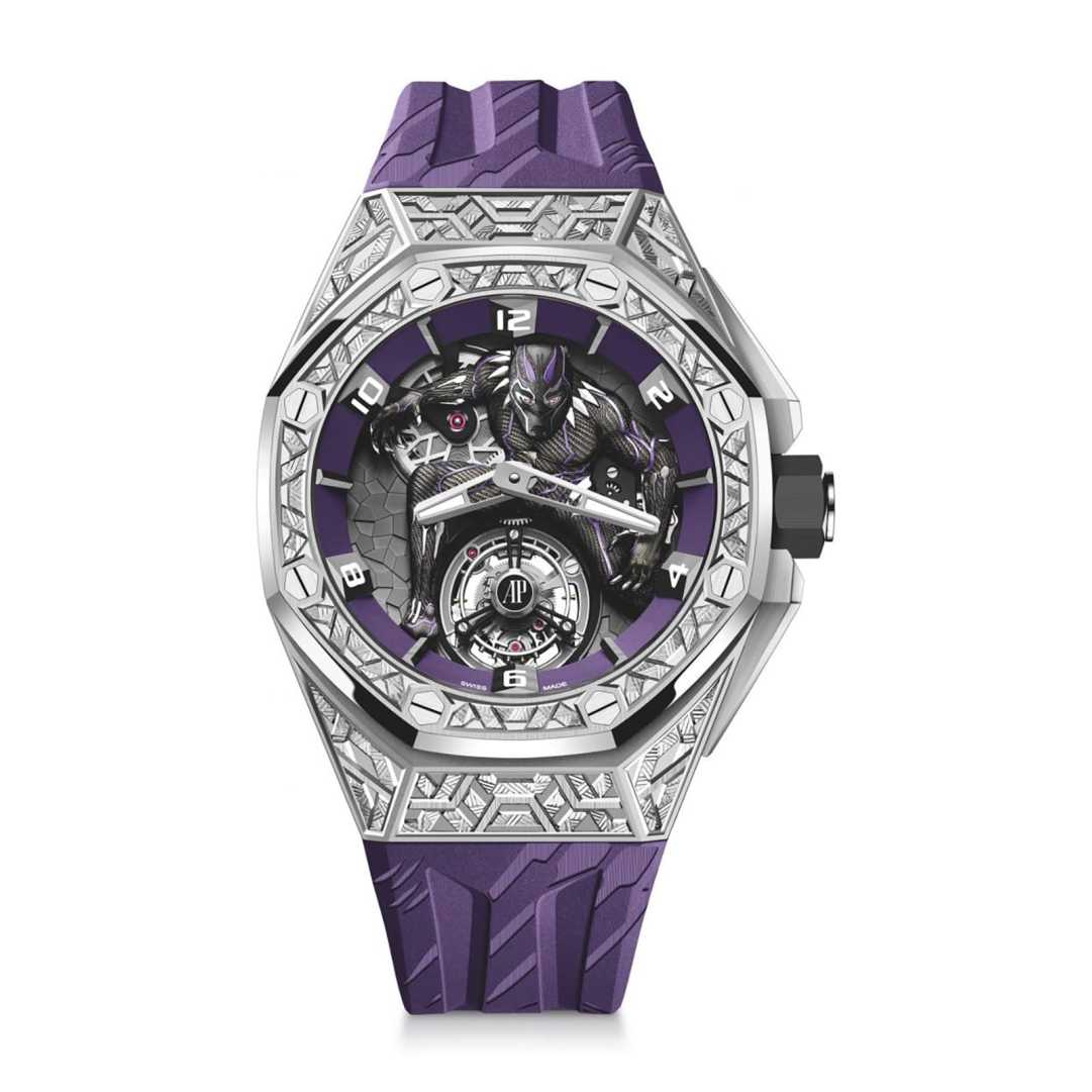 Purple Audemars Piguet Royal Oak Black Panther Price Audemars