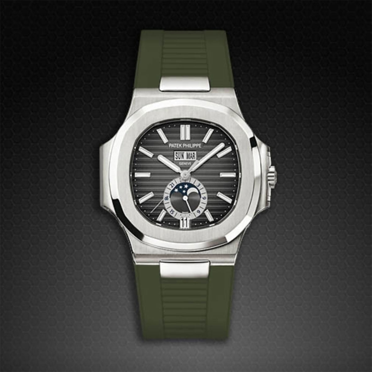 Patek Philippe - Rubber B strap for Nautilus 5726A SS(1:1 replica)