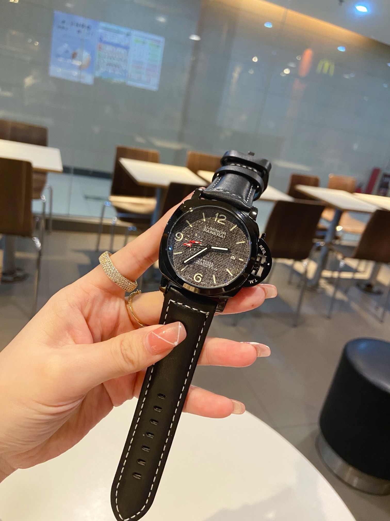 Panerai Luminor Luna Rossa GMT Titanium PAM01036(1:1 replica)