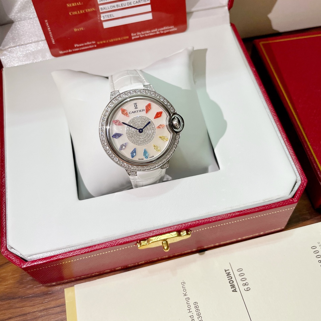 CARTER Blue Balloon Diamond Collection New Rainbow Diamonds(1:1 replica)
