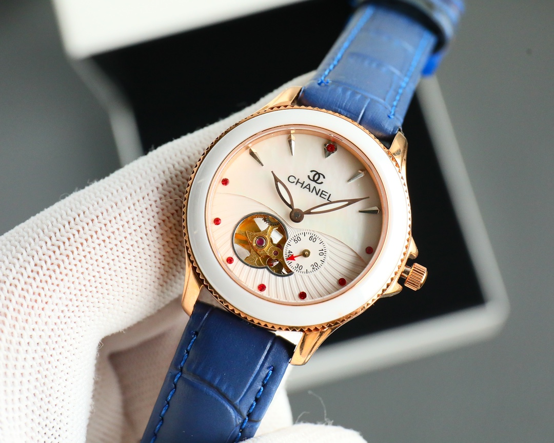 CHANEL🌸🌸🌸🌸 Crafted Jewellery Precision Ceramic Bracelet Diameter 35mm - 1(1:1 replica)