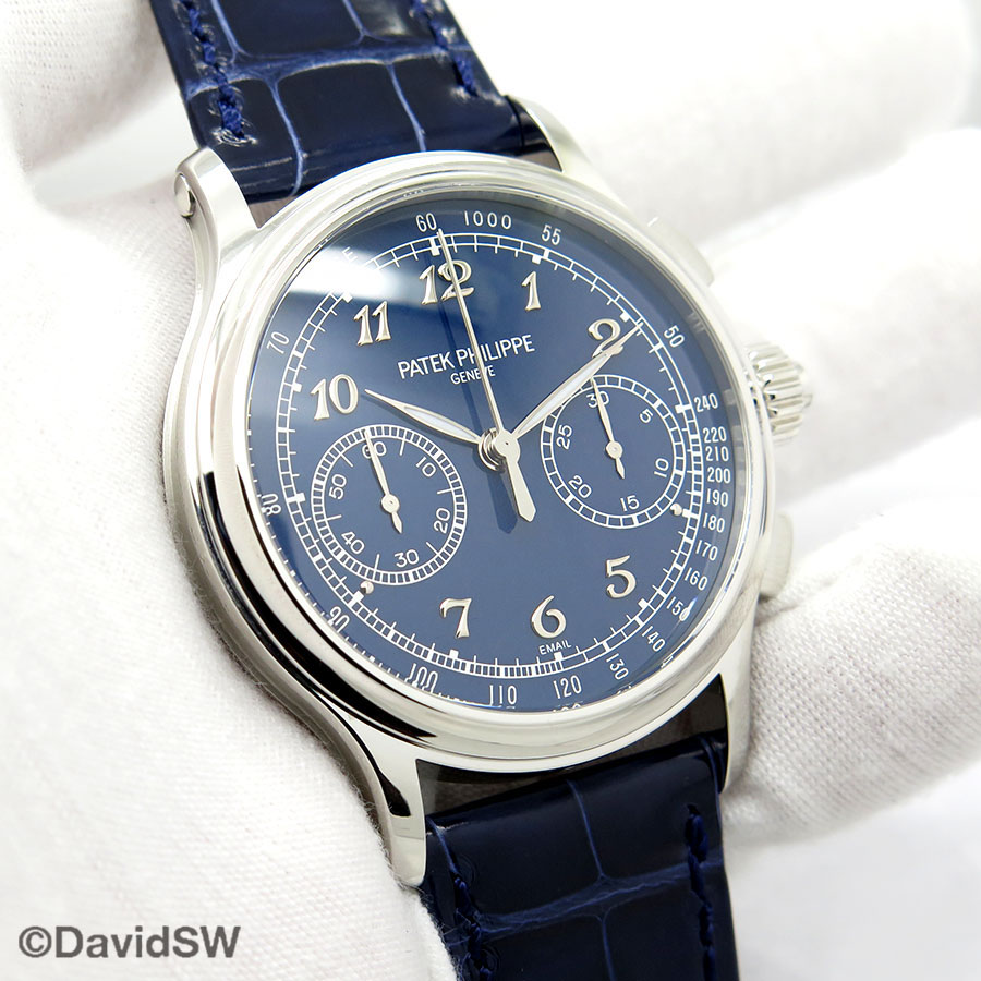 Patek Philippe 5370P Grand Complications Split Seconds Chronograph with Blue Dial(1:1 replica)