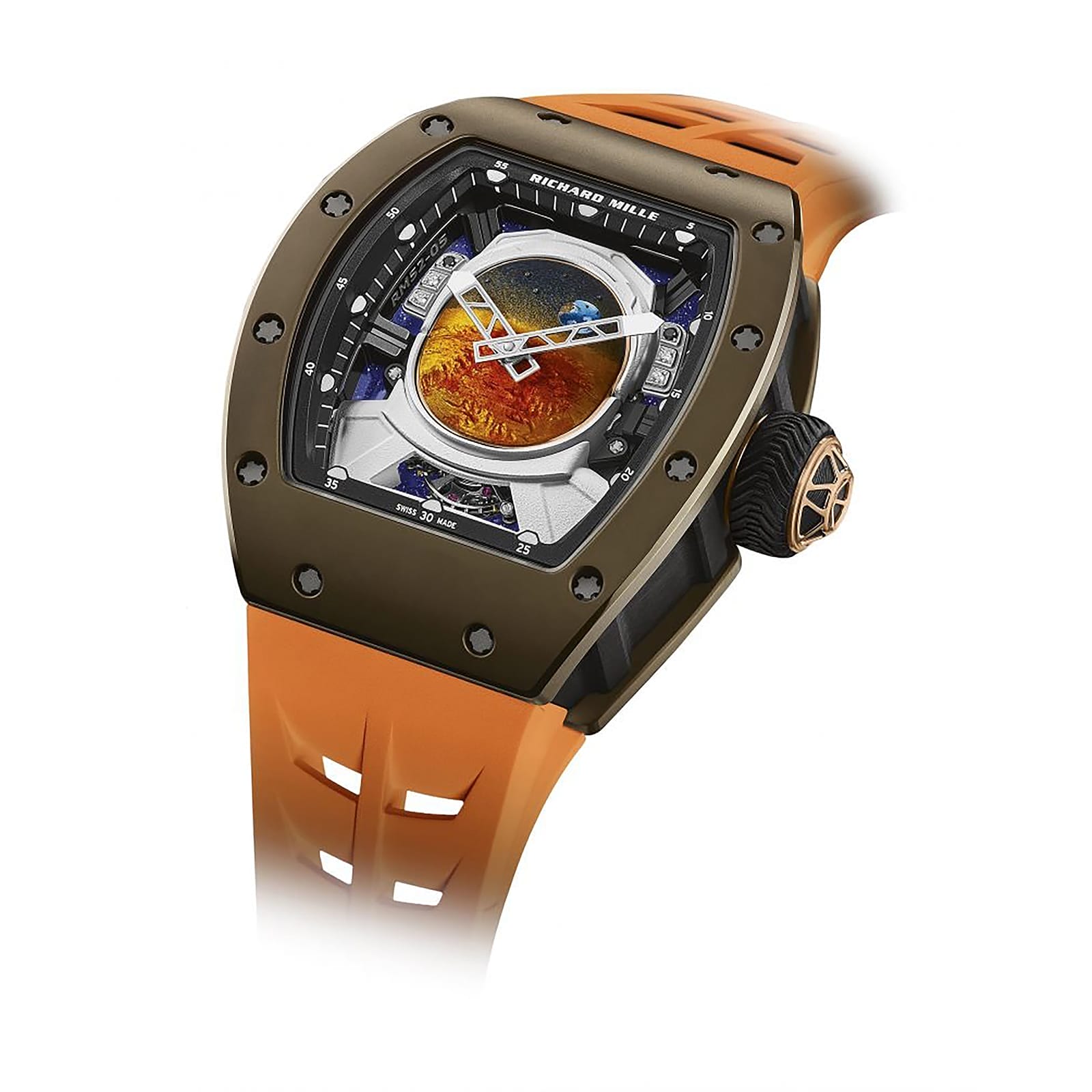 Fake Richard Mille Replica Watch RM 52-05 Tourbillon Pharell Williams Limited Edition(1:1 replica)