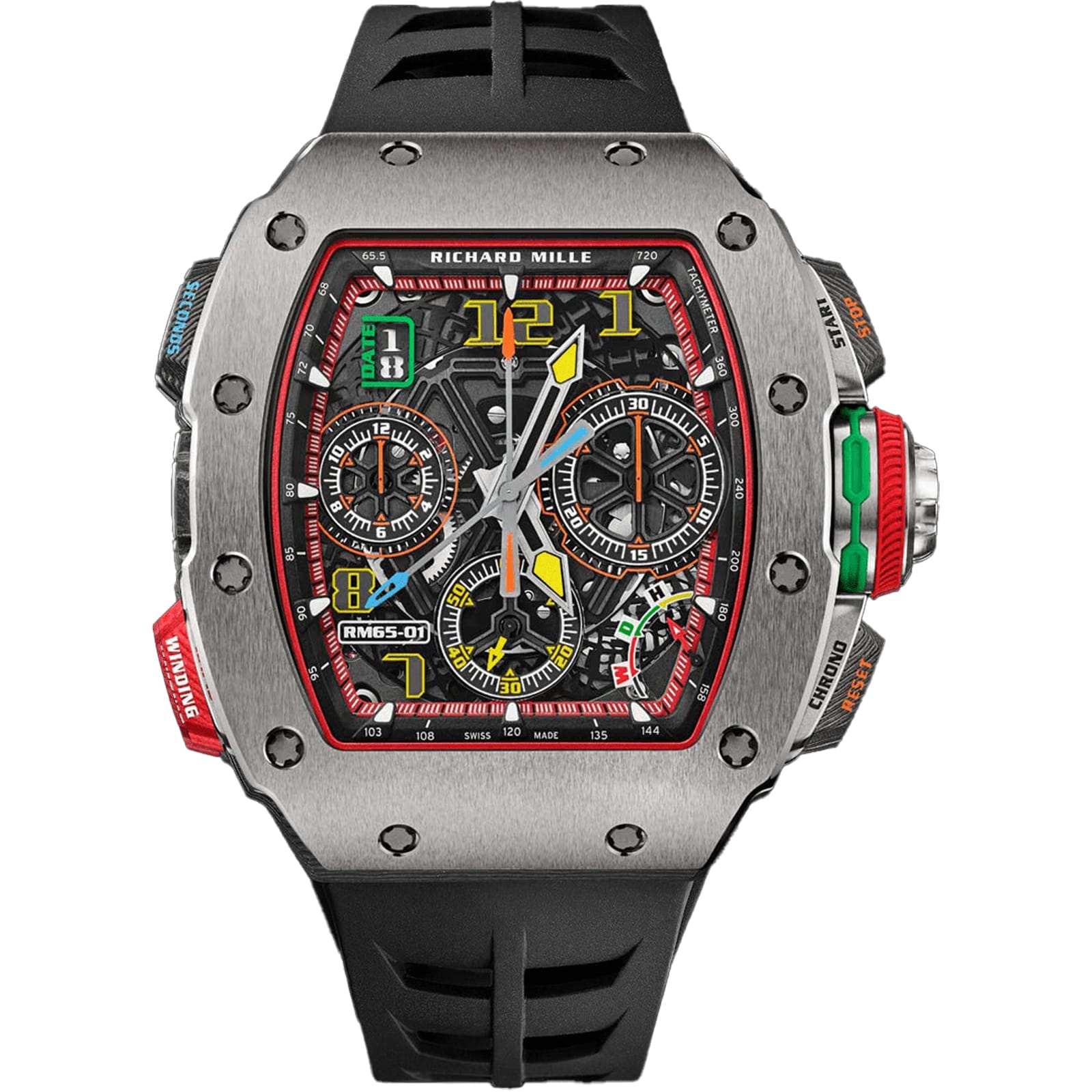 Richard Mille Replica Watch RM 65-01 Automatic Winding Split-Seconds Chronograph(1:1 replica)