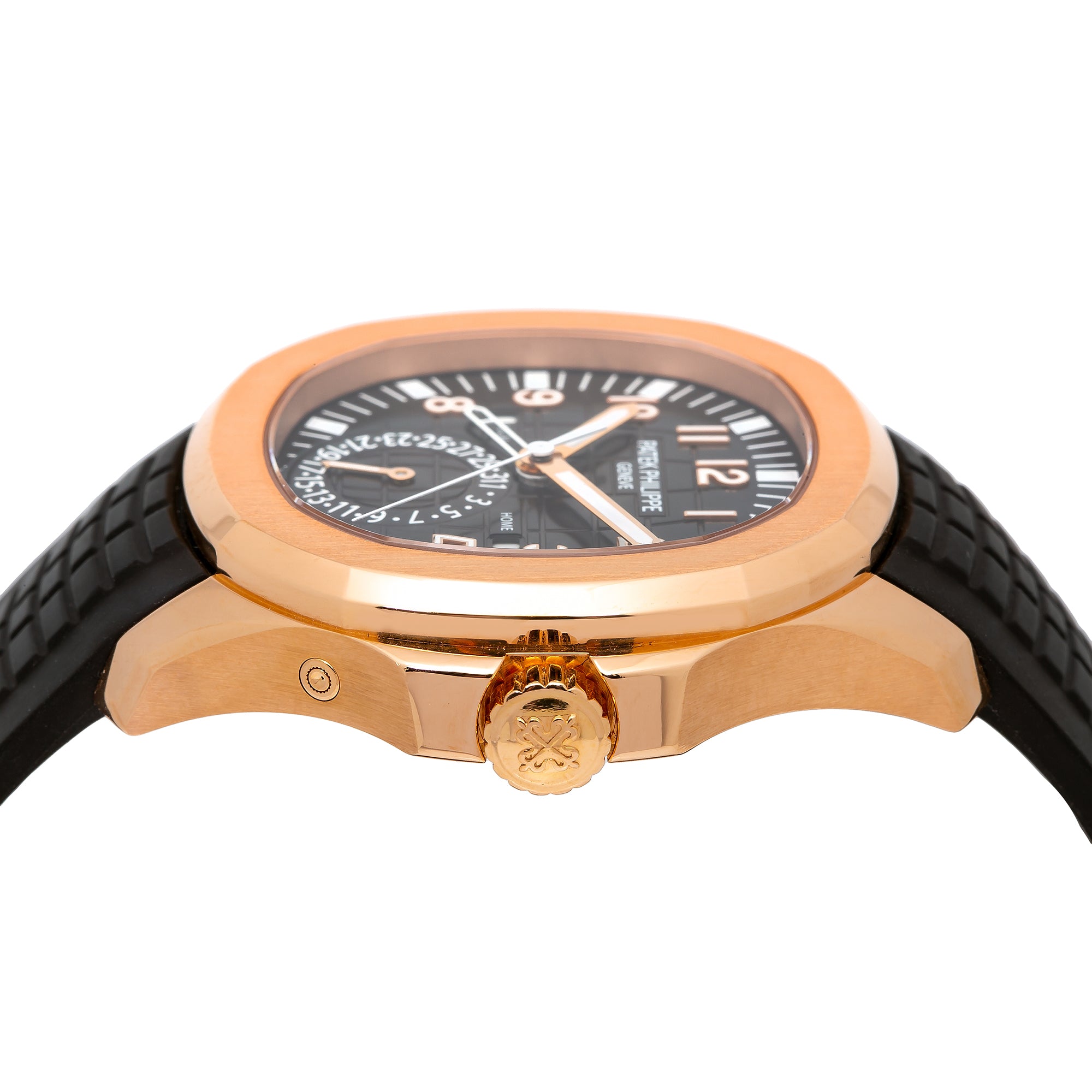 Patek Philippe Aquanaut 5164R-001 40MM Brown Dial With Leather Bracelet(1:1 replica)