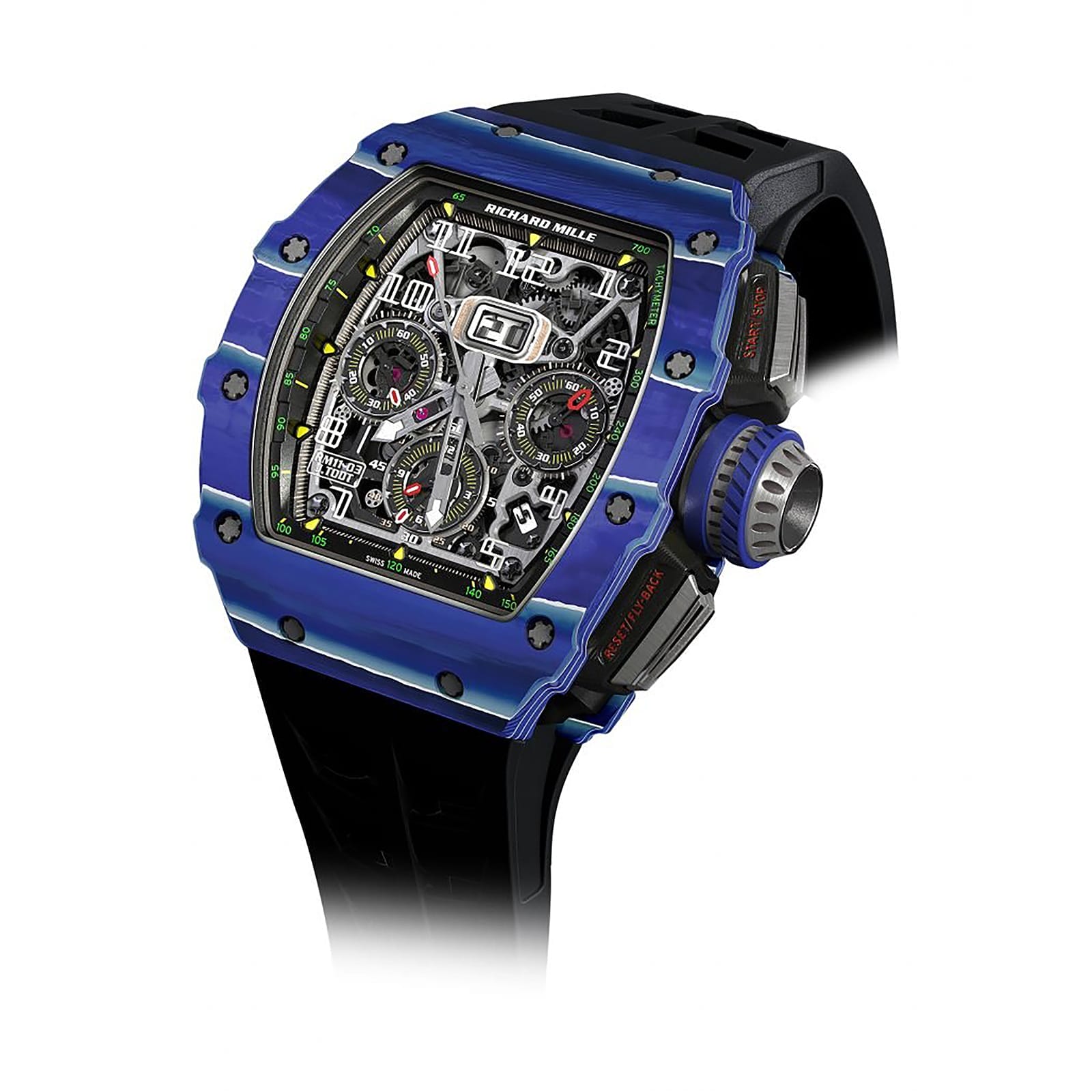Fake Richard Mille Replica Watch RM 11-03 Jean Todt 50th Anniversary Limited Edition(1:1 replica)
