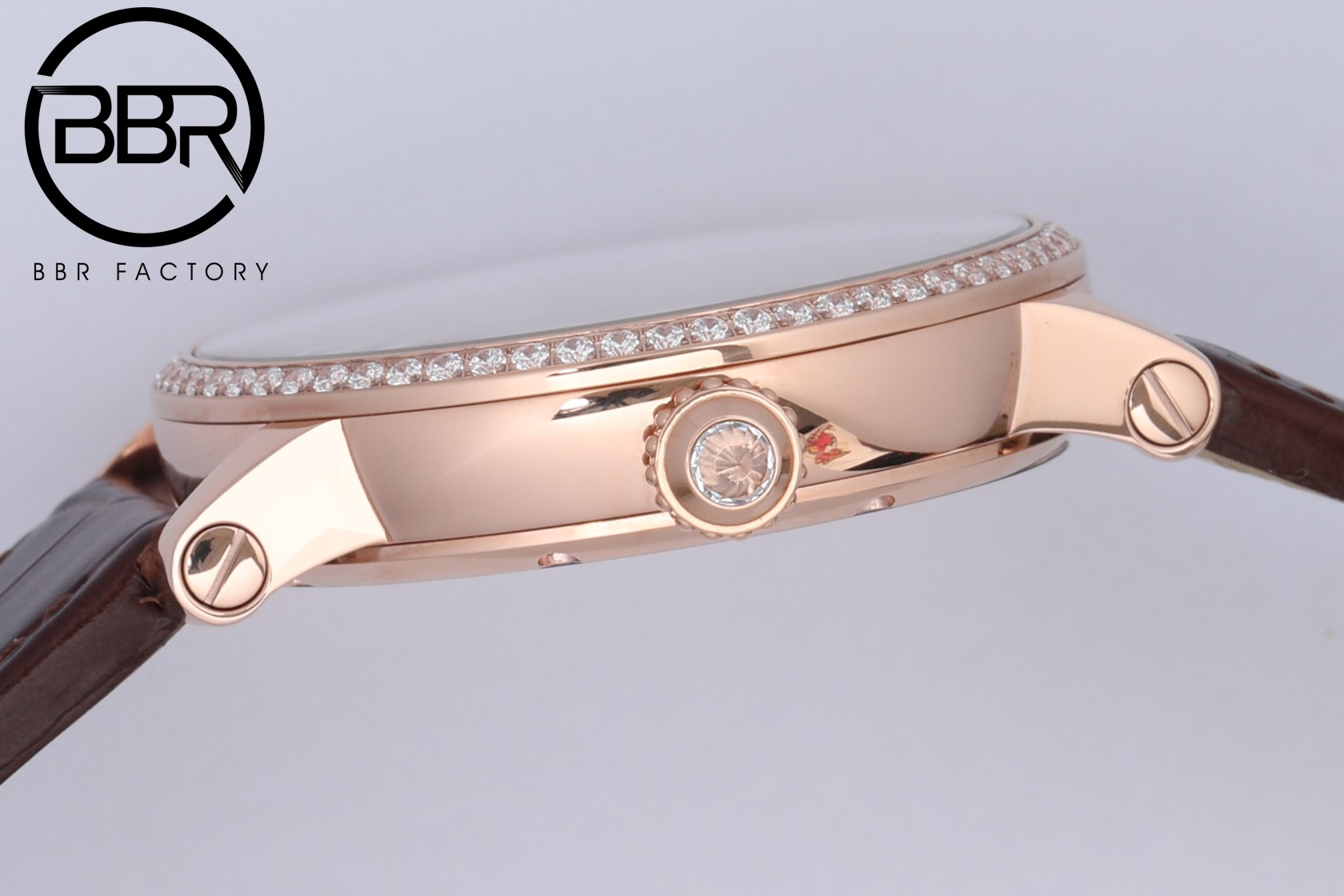 CARTER ROTONDE DE ROMA - Reference - HPI00593 - Cartier One Piece Tourbillon - Pink Gold(1:1 replica)