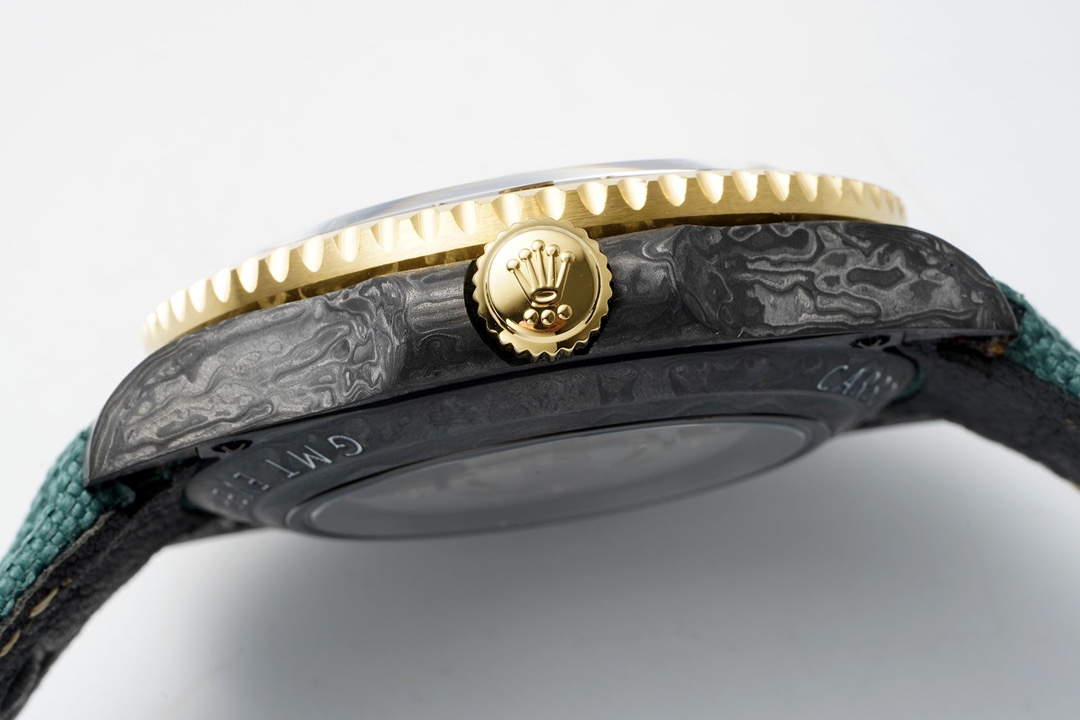 Diw New Rolex Ultra Limited Edition GMT-MASTER II-Carbon Fiber-Yellow Grey(1:1 replica)