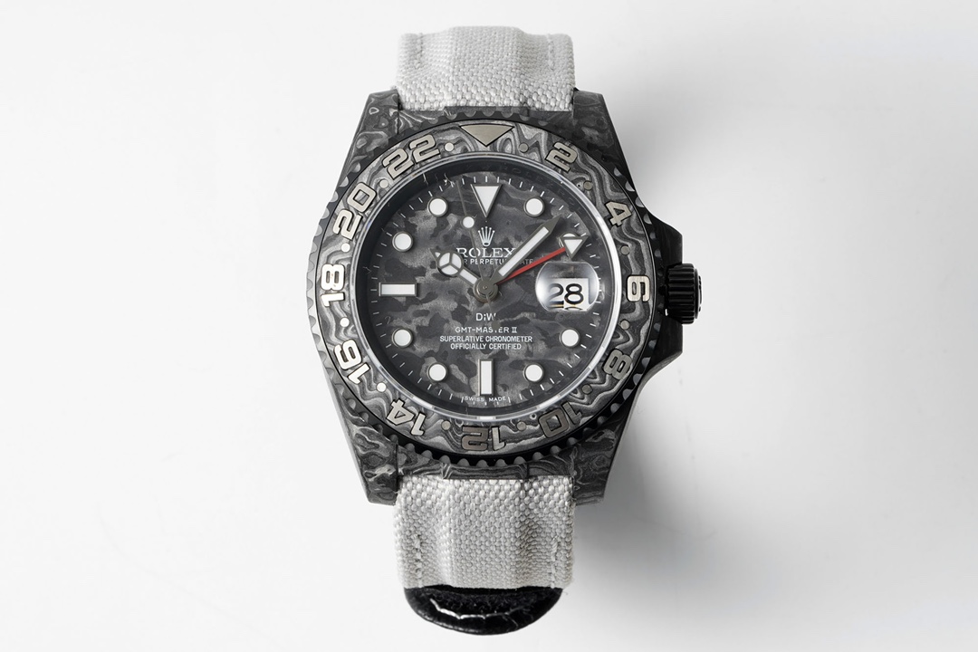 Diw New Rolex Ultra Limited Edition GMT-MASTER II - Carbon Fiber - Black Graffiti(1:1 replica)