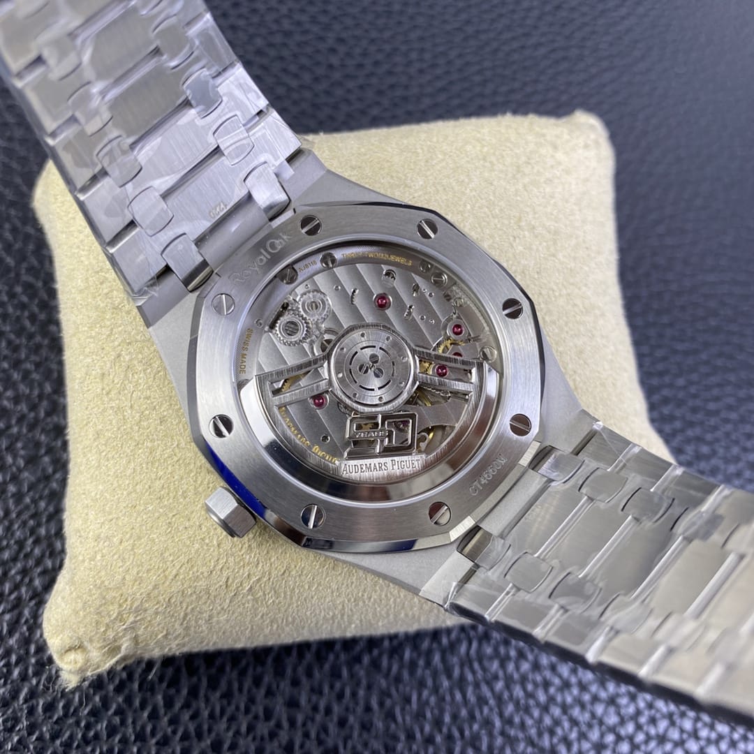 Audemars Piguet Replica Watch Royal Oak Selfwinding “50th Anniversary” 41mm Stainless Steel Green Dial 15510ST.OO.1320ST.04-ZF(1:1 replica)