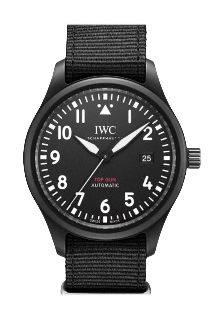 IWC Pilot Top Gun Automatic Black Dial Men's Watch IW330901(1:1 replica)