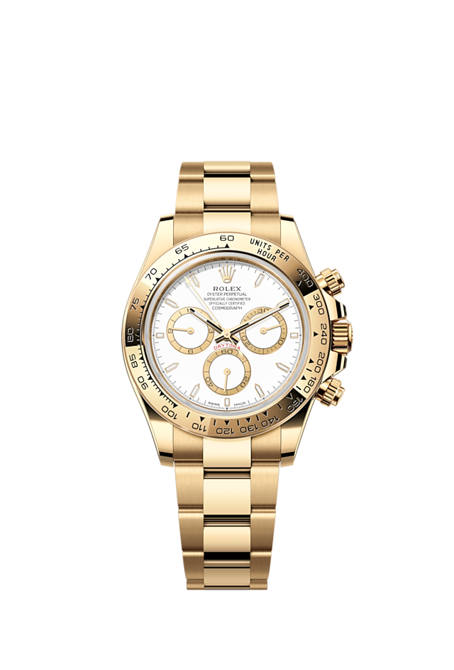 Rolex Cosmograph Daytona 40mm, 18k Yellow Gold, Ref# 126508-0001(1:1 replica)