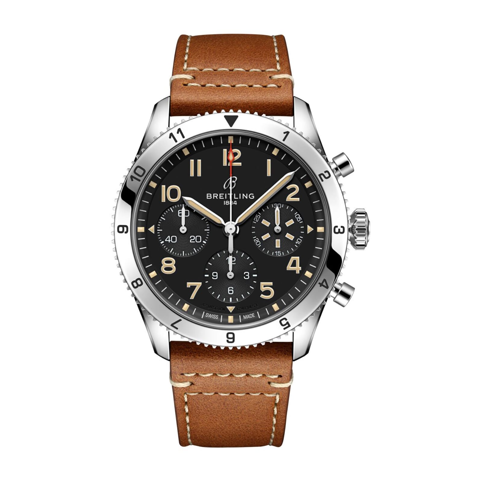 Fake Breitling Replica Watches Classic AVI Chronograph 42 P-51 Mustang(1:1 replica)