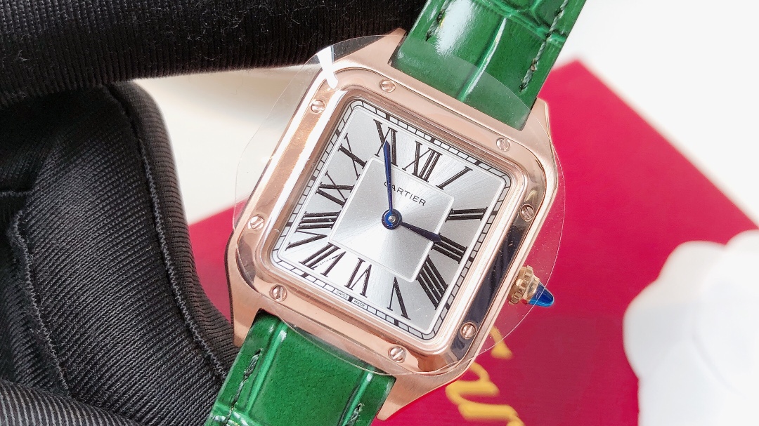 Santos Demoisell - Steel Mini - Green Gold Colour(1:1 replica)