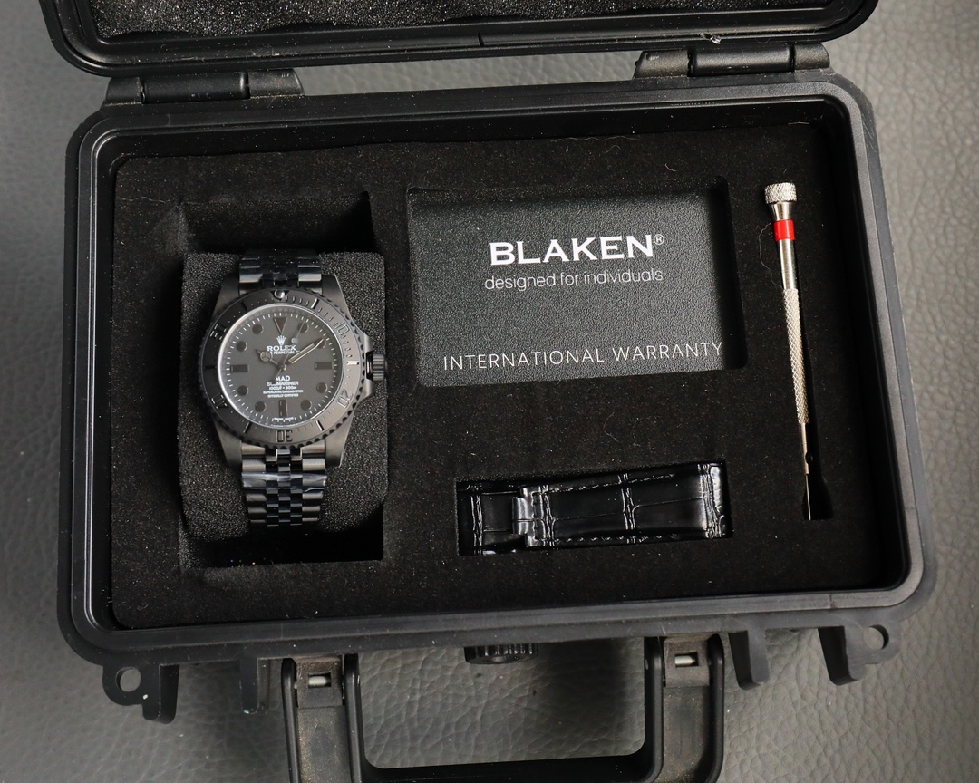 Rolex Dark Legend Submariner - DLC Black Finish - 40MM(1:1 replica)