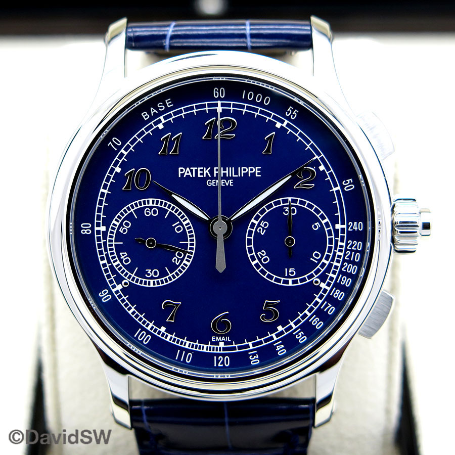 Patek Philippe 5370P Grand Complications Split Seconds Chronograph with Blue Dial(1:1 replica)