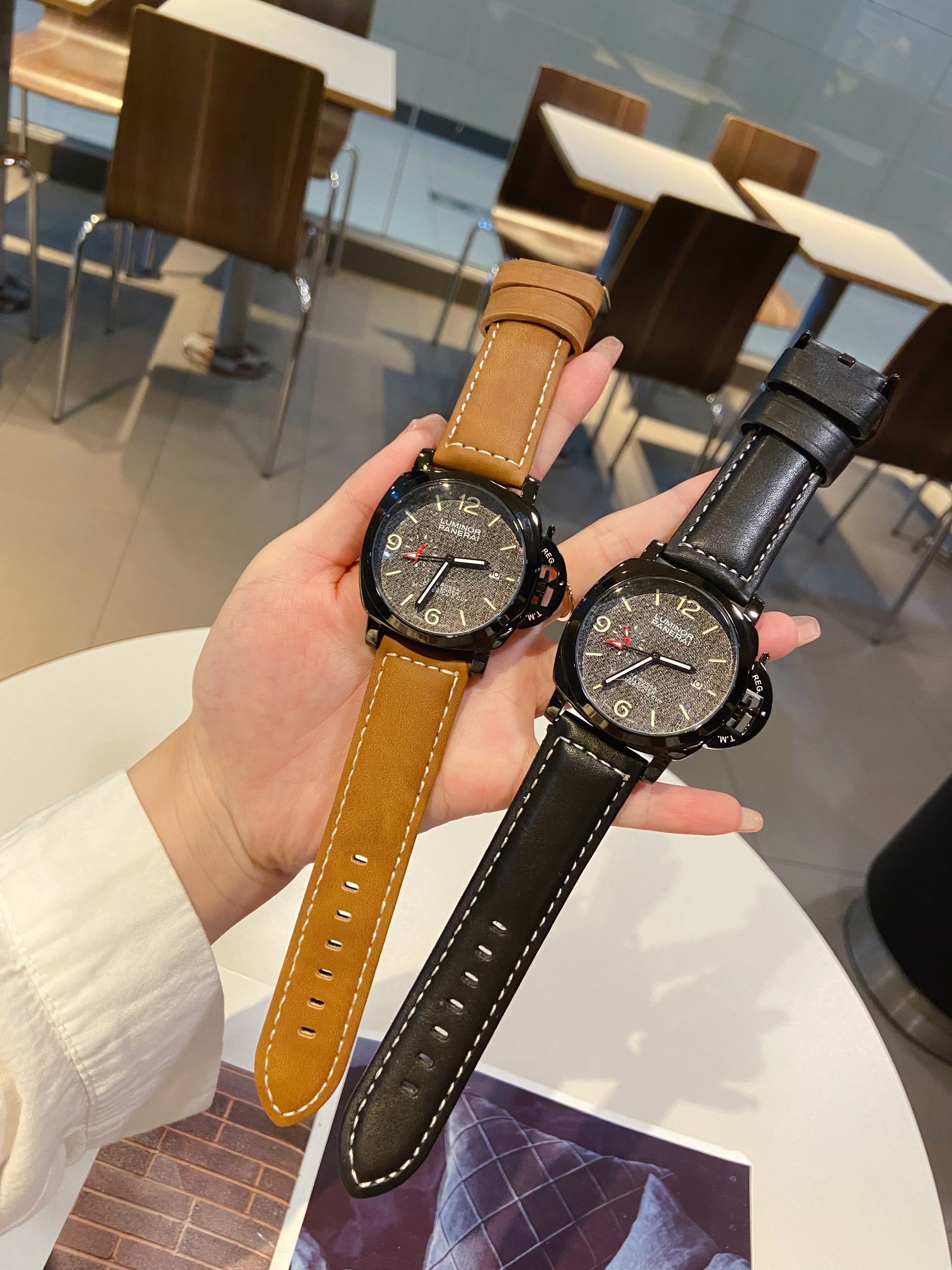 Panerai Luminor Luna Rossa GMT Titanium PAM01036(1:1 replica)