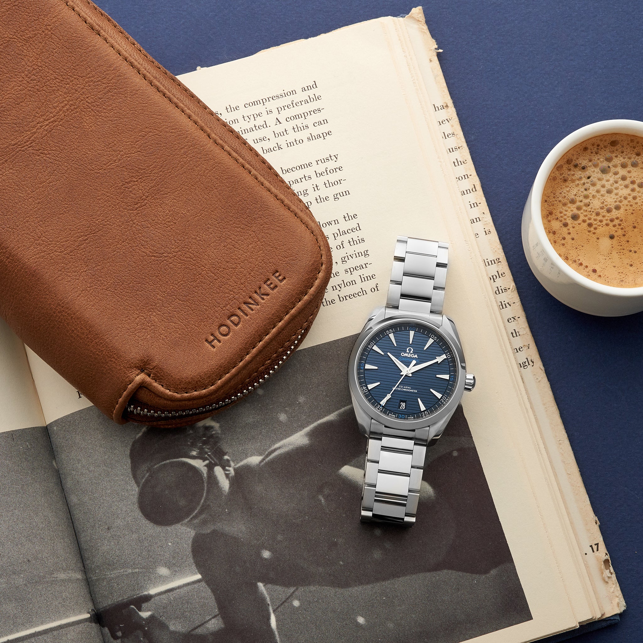Seamaster Aqua Terra 150M Co-Axial Master Chronometer 41mm Blue Dial On Bracelet(1:1 replica)