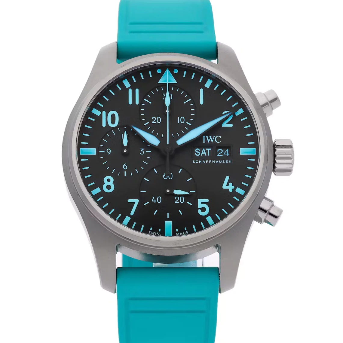IWC Chronograph 41mm Mercedes-AMG Petronas Formula One Team(1:1 replica)