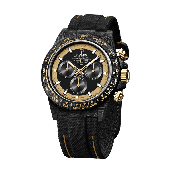 ROLEX Diw Daytona cream invert gold 40mm oyster black(1:1 replica)