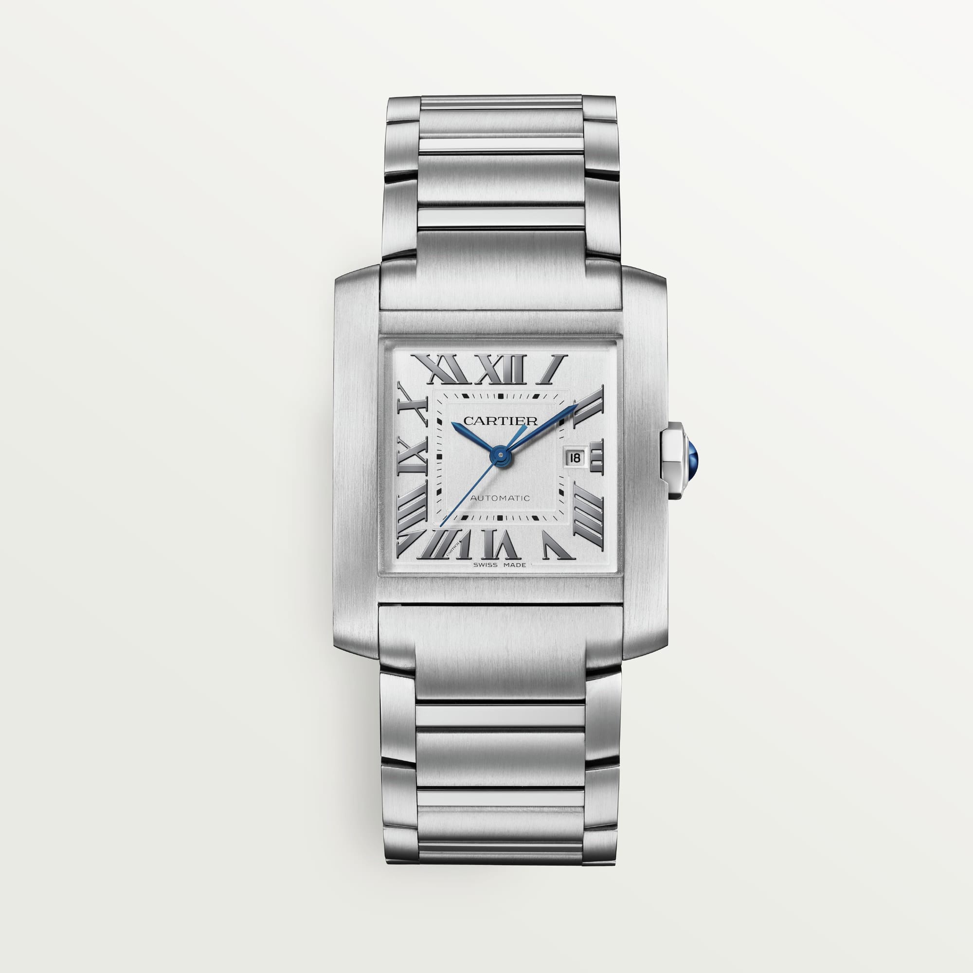 fake cartier watch Tank Francaise large model mechanical movement with automatic winding(1:1 replica)