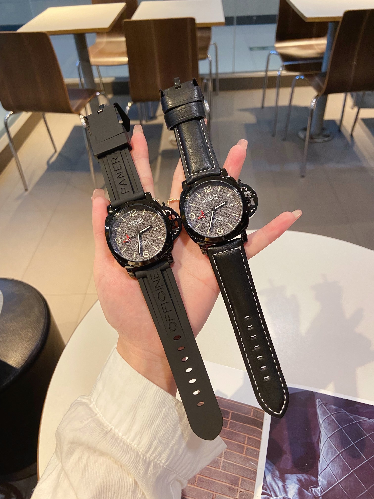 Panerai Luminor Luna Rossa GMT Titanium PAM01036(1:1 replica)