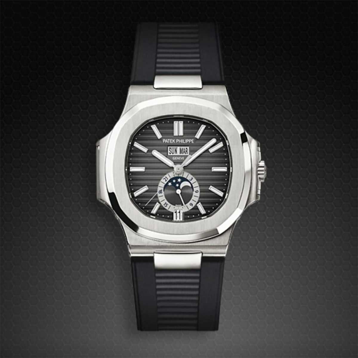 Patek Philippe - Rubber B strap for Nautilus 5726A SS(1:1 replica)