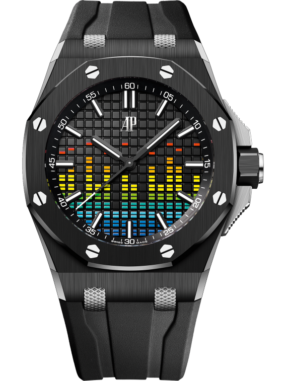 Audemars Piguet Royal Oak Offshore Selfwinding Music Edition Black Ref. 15600CE.OO.A002CA.01(1:1 replica)