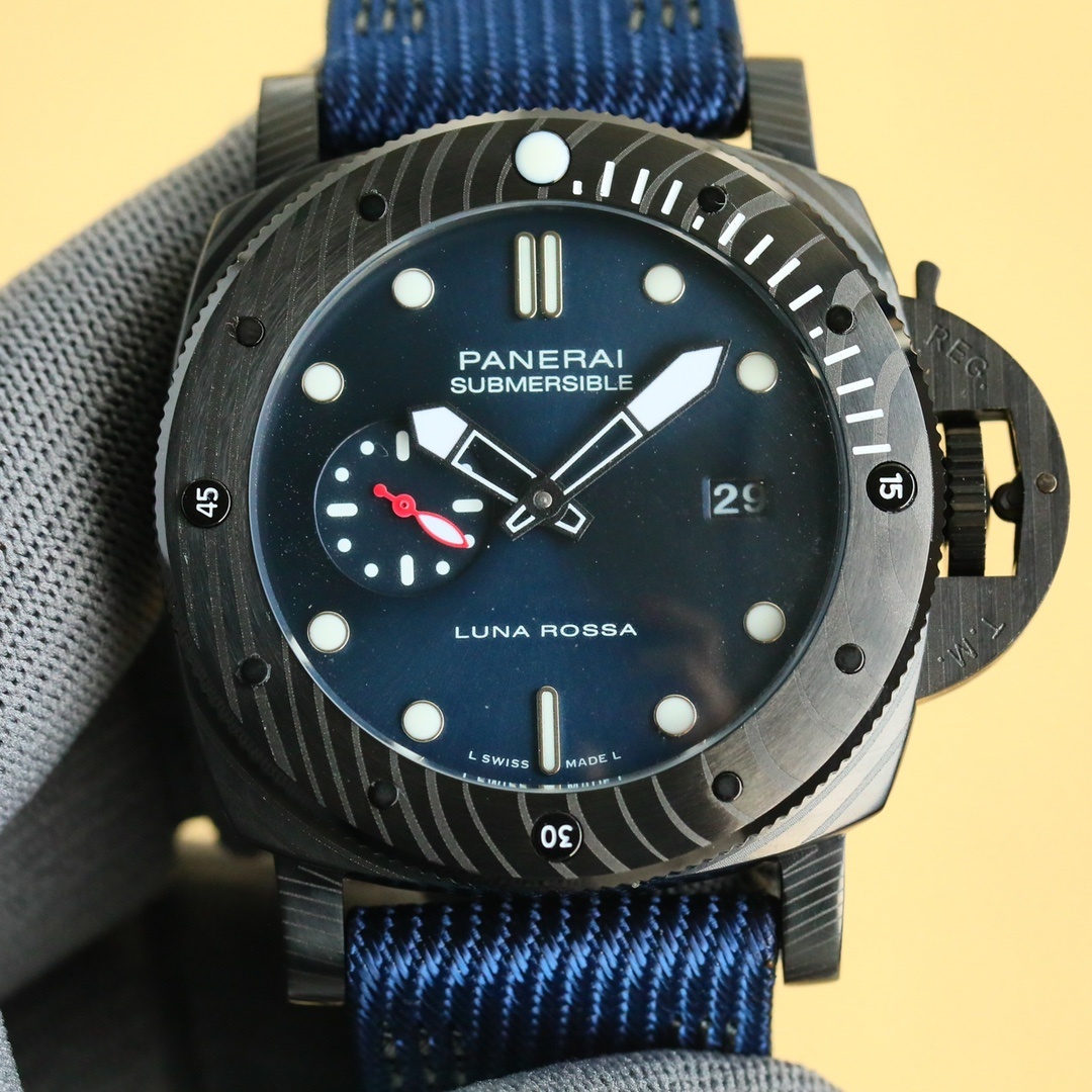 Panerai Submersible Luna Rossa Carbotech™ watch PAM01563(1:1 replica)