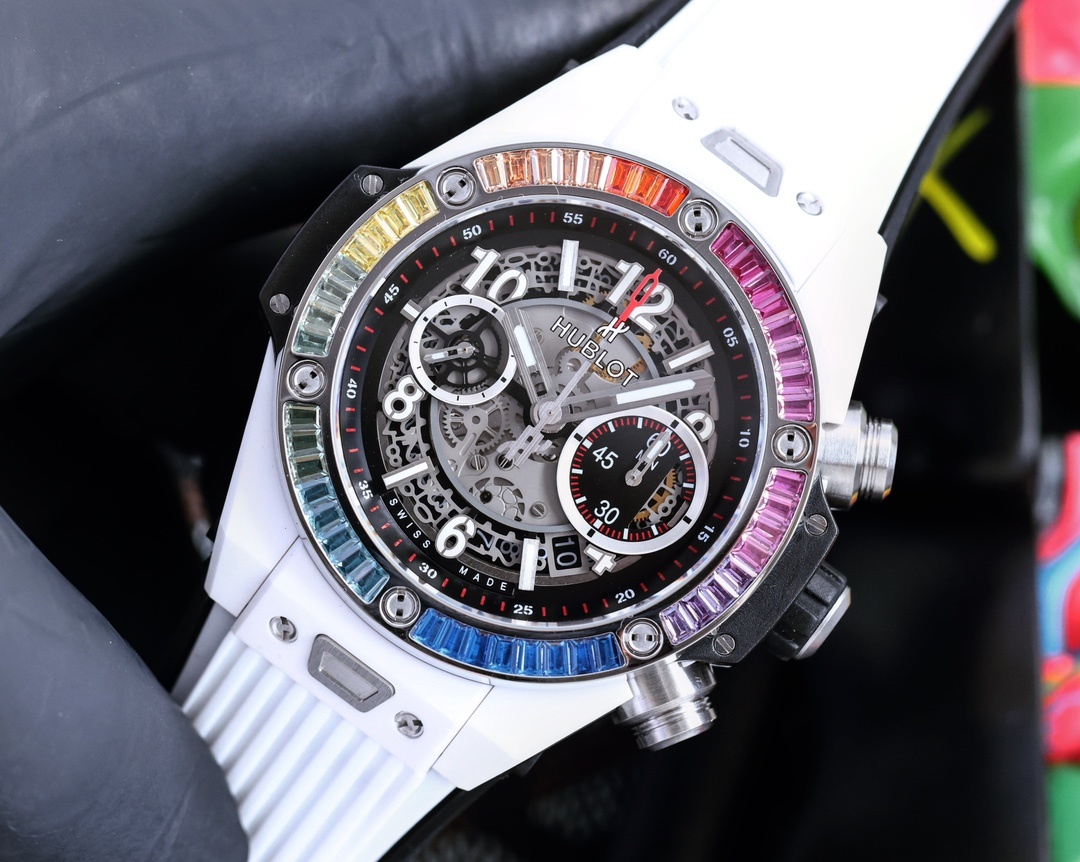Big Bang Unico Titanium Rainbow 42mm(1:1 replica)
