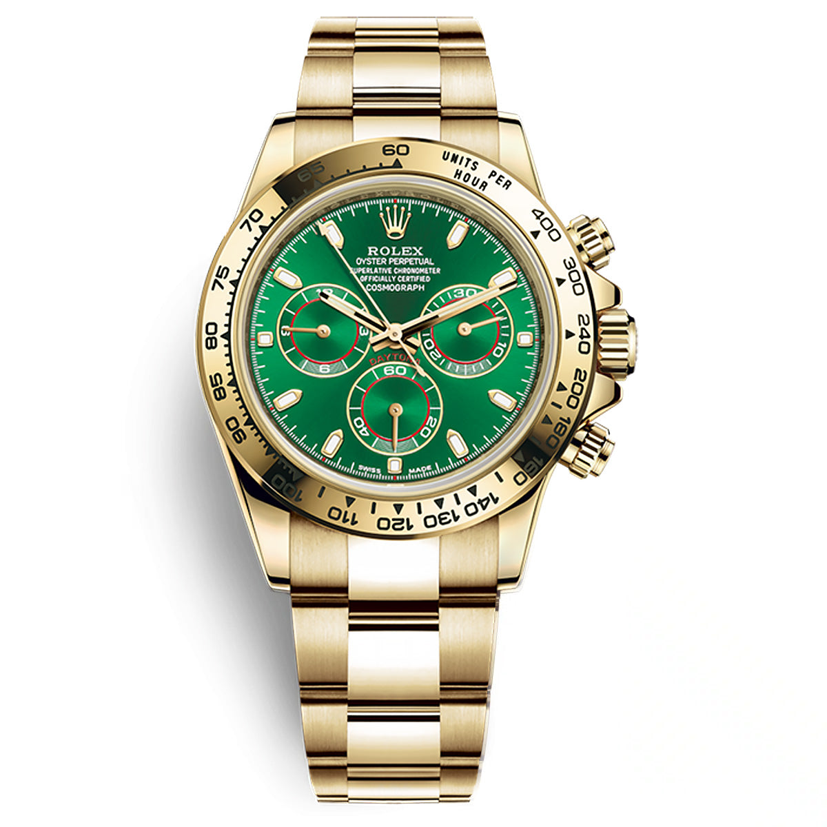 Rolex Cosmograph Daytona 40 mm 18 ct yellow gold Ref# 116508-0013(1:1 replica)