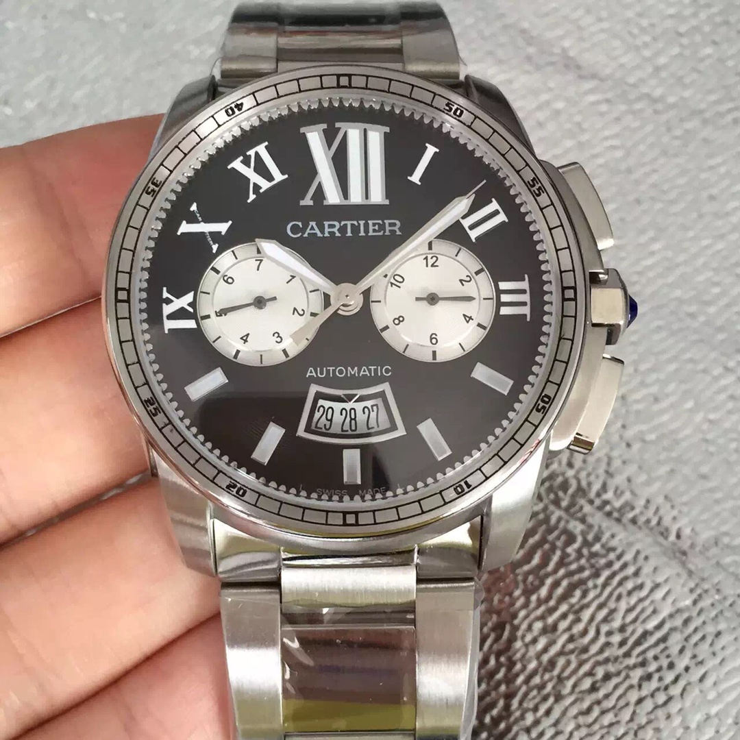 Cartier Calibre Chronograph Men's Watch(1:1 replica)