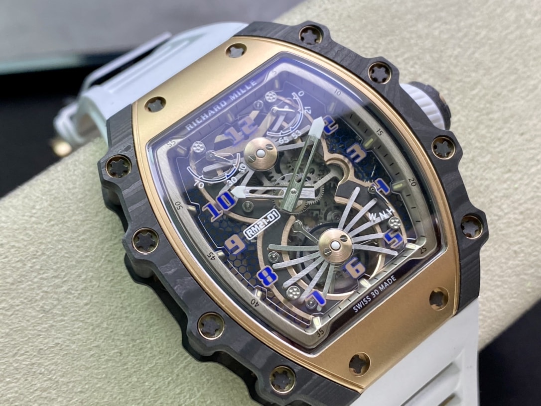 Fake Richard Mille Replica Watch RM 21-01 Tourbillon Aerodyne Limited Edition RMF(1:1 replica)