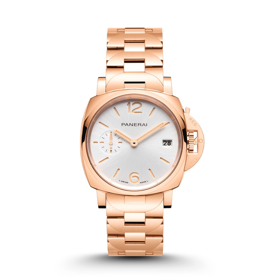 Replica Watches Panerai Luminor Due TuttoOro 38mm PAM01326(1:1 replica)