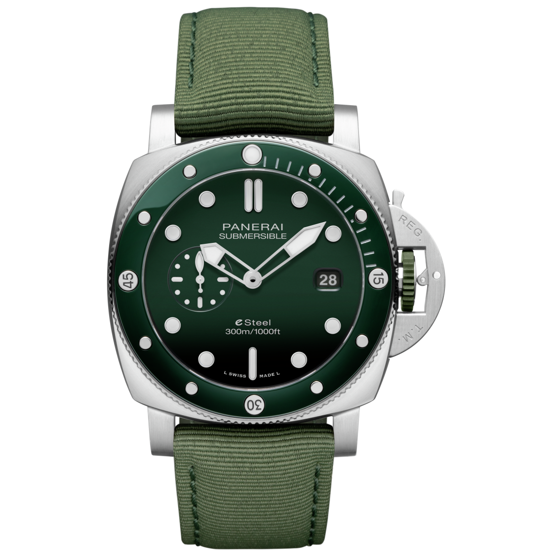Panerai Submersible QuarantaQuattro ESteel™ Verde Smeraldo PAM01287(1:1 replica)